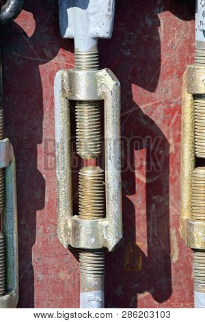 Turnbuckle For Adjust Tension On Bolt Screws