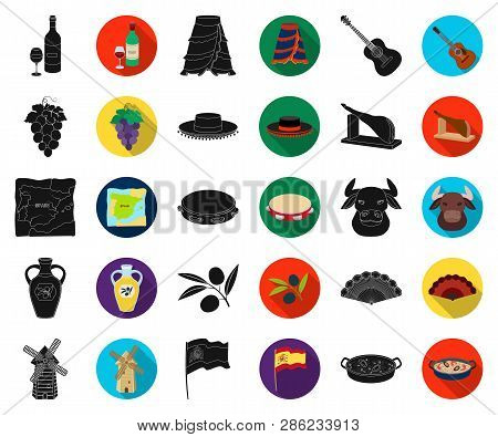 Manipulation By Hands Black, Flat Icons In Set Collection For Design. Hand Movement Vector Symbol St
