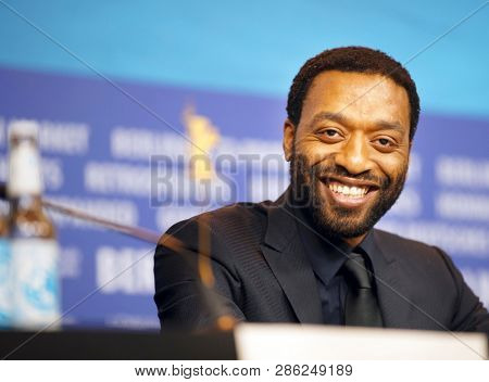 Chiwetel Ejiofor is seen at the press conference for the Netflix film 'The Boy Who Harnessed The Wind' during the 69th Berlinale Festival at Grand Hyatt Hotel on February 12, 2019 in Berlin, Germany. 