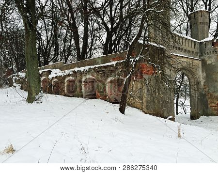 Old Factory Architecture Prussia Red Brick Königsberg Baltic Kirkha