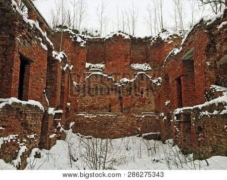 Old Factory Architecture Prussia Red Brick Königsberg Baltic Kirkha