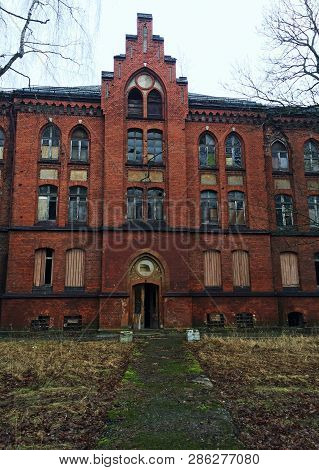 Old Factory Architecture Prussia Red Brick Königsberg Baltic Kirkha