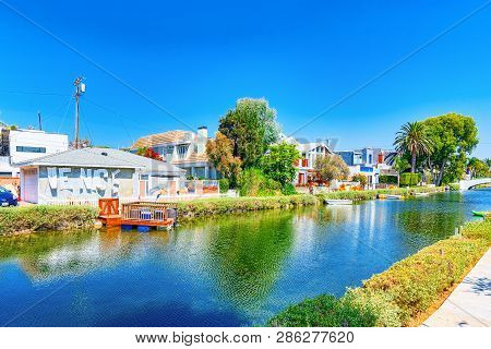 One Of The Most Beautiful District Of Los Angeles - Is Venice. California