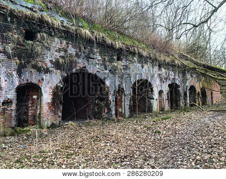Old Factory Architecture Prussia Red Brick Königsberg Baltic Kirkha