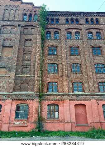 Old Factory Architecture Prussia Red Brick Königsberg Baltic Kirkha