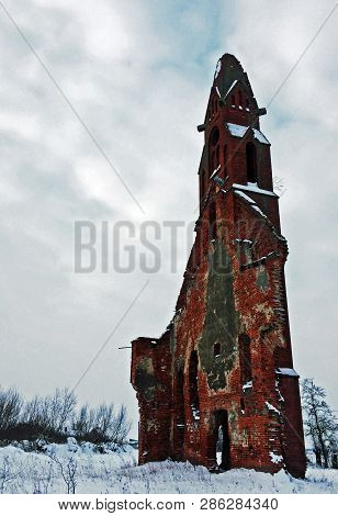 Old Factory Architecture Prussia Red Brick Königsberg Baltic Kirkha