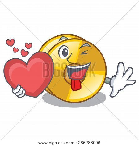 With Heart Cyamblas Above In The Character Drum