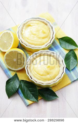 vynikající tartelette s lemon tvaroh