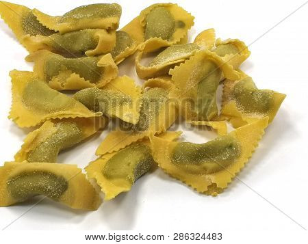 Green Tortelli With Herbs Bitter Of Mantua Castel Goffredo