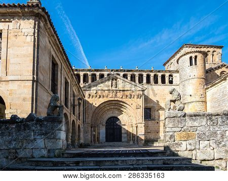 Colegiata Church Of Santa Juliana In Santillana Del Mar, Cantabria, Spain, Europe