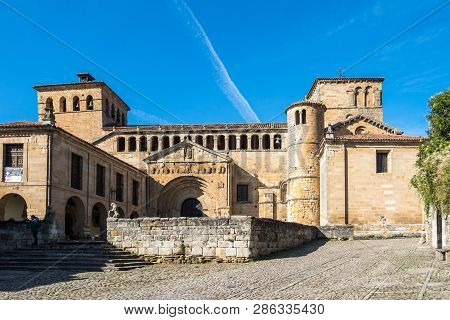 Colegiata Church Of Santa Juliana In Santillana Del Mar, Cantabria, Spain, Europe