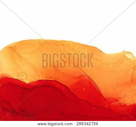 Alcohol Ink Air Texture. Fluid Ink Abstract Background. Art For Design