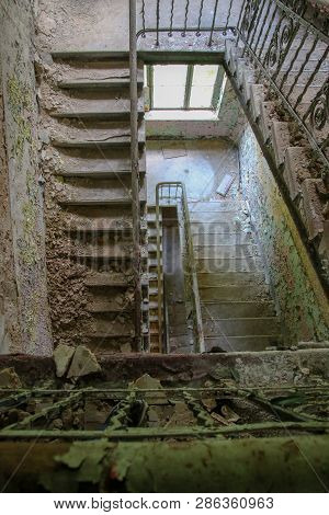 Ruins Of Beelitz-heilstätten Lost Place Berlin Brandenburg;