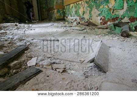 Ruins Of Beelitz-heilstätten Lost Place Berlin Brandenburg;