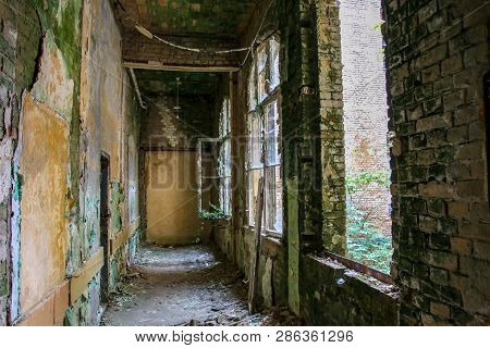 Ruins Of Beelitz-heilstätten Lost Place Berlin Brandenburg;