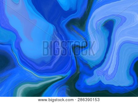 Super Duper Gorgeous Abstract Painting. Liquid Paint Technique Background. Marble Effect Painting. B