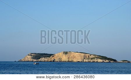 Scenic View Of An Island Of Tremiti Archipelago In The Adriatic Sea