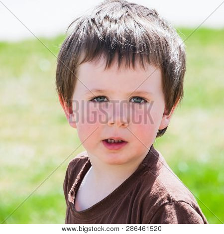 Cute Four Year Old Boy