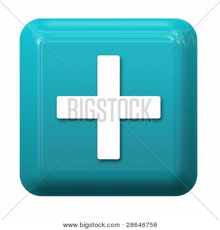 Blau plus -Taste
