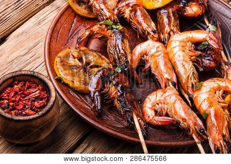 Delicious Roasted Shrimps