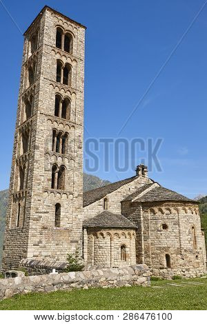 Spanish Romanesque. Sant Climent De Taull Church. Vall De Boi