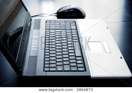 Computer portatile con il Mouse