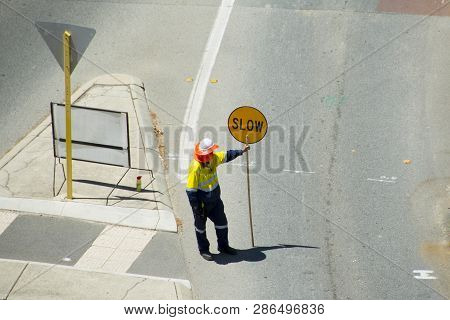 Road Construction Traffic Controller - Perth - Australia