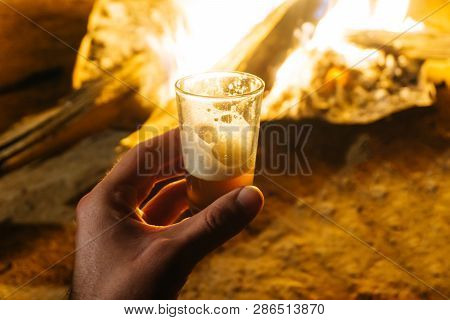 Arabian Mint Tea (moroccan Mint Tea) The National Hot Drink In The Middle East And The Muslim World.