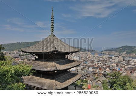 The Senkouji In Onomichi City, Hiroshima At 2016