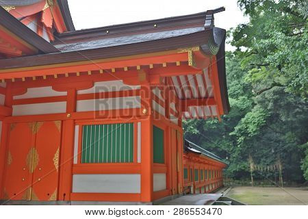 At The Sumiyoshi Shrine Grounds Fukuoka, Japan  June, 2016