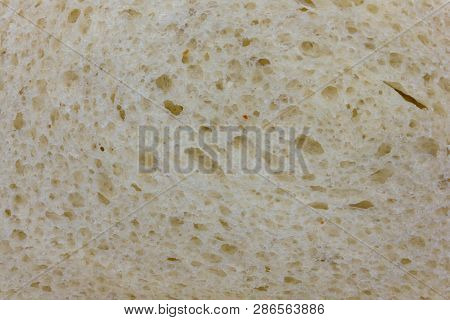 White Bread Texture Material. White Bread In The Cut. The Material Is Bread.
