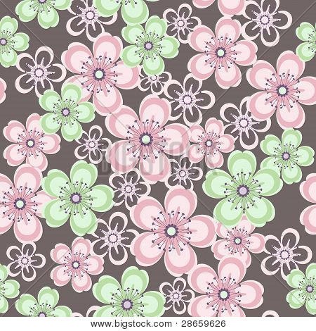 Beautiful Floral Seamless Pattern