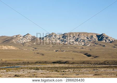 La Leona Petrified Forest View, Patagonia, Argentina. Road To El Calafate