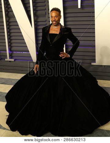 LOS ANGELES - FEB 24:  Billy Porter at the 2019 Vanity Fair Oscar Party on the Wallis Annenberg Center for the Performing Arts on February 24, 2019 in Beverly Hills, 