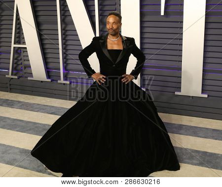 LOS ANGELES - FEB 24:  Billy Porter at the 2019 Vanity Fair Oscar Party on the Wallis Annenberg Center for the Performing Arts on February 24, 2019 in Beverly Hills, 