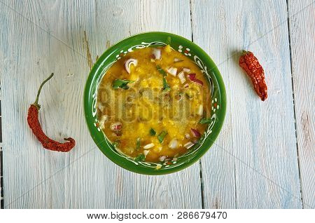 Lebanese  Shorbat Adas - Middle Eastern Lentil Soup,