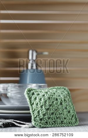 Reusable Crochet Hand Made Sponge For Dish Washing