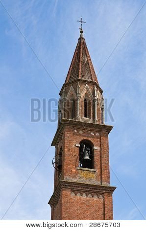 Lorenzo kostel sv. Veano. Emilia-Romagna. Itálie