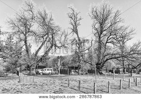 Kromrivier, South Africa, August 24, 2018: The Camping Area At Kromrivier Cederberg Park, A Holiday 