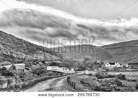Matjiesrivier, South Africa, August 27, 2018: View Of The Offices Of The Matjiesrivier Nature Reserv