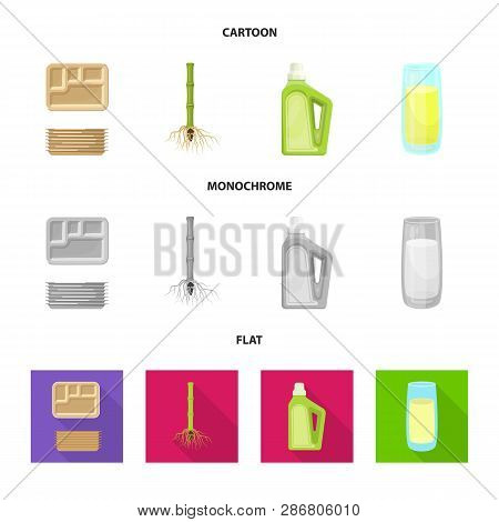 Isolated Object Of Farm And Agriculture  Icon. Set Of Farm And Technology Vector Icon For Stock.
