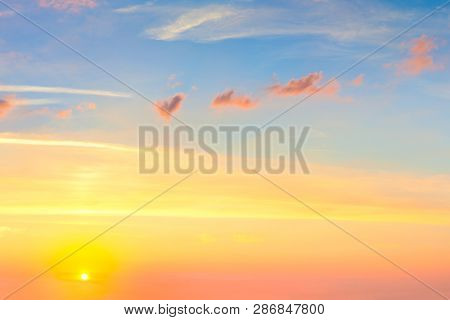 Sun Rise Without Editing Natural Sunrise Image & Photo (Free Trial) | Bigstock