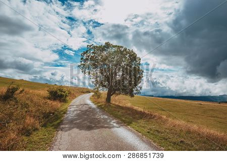 Montenegro, National Park Durmitor, Mountains And Clouds