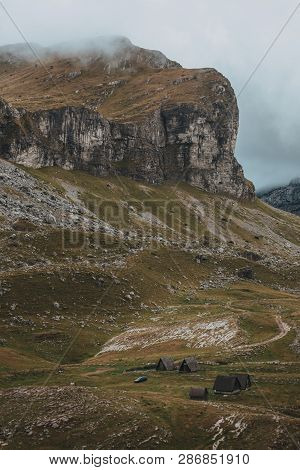 Montenegro, National Park Durmitor, Mountains And Clouds