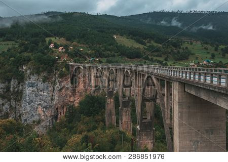 Montenegro, National Park Durmitor, Mountains And Clouds