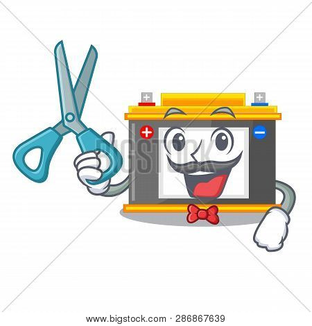 Barber Accomulator In The A Character Shape