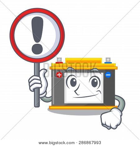 With Sign Accomulator In The A Character Shape