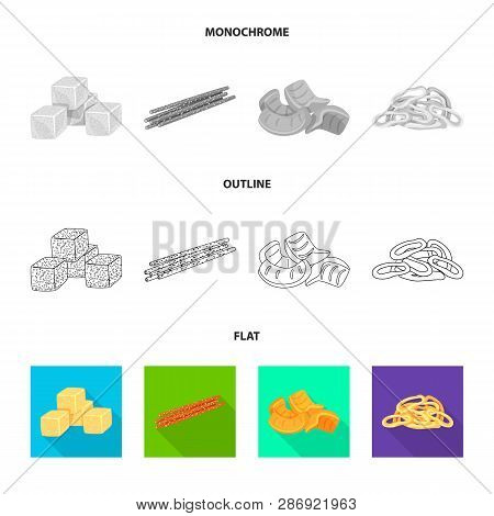 Vector Illustration Of Oktoberfest And Bar Logo. Set Of Oktoberfest And Cooking Stock Vector Illustr