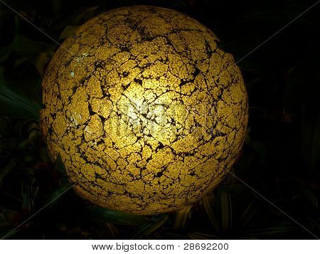 Gelbe Lampe