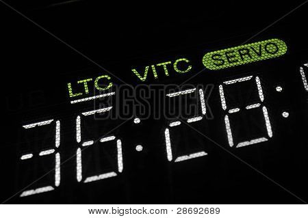 Makro erschossen Anzeige von der Sendung video-player